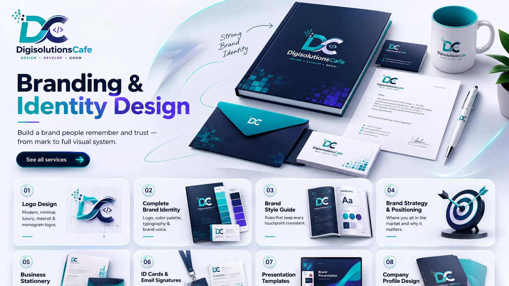 Branding & Identity design work